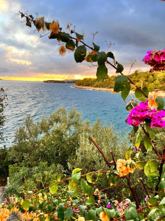 Luxury Beachfront Villa Carlisa Čiovo Buitenkant foto