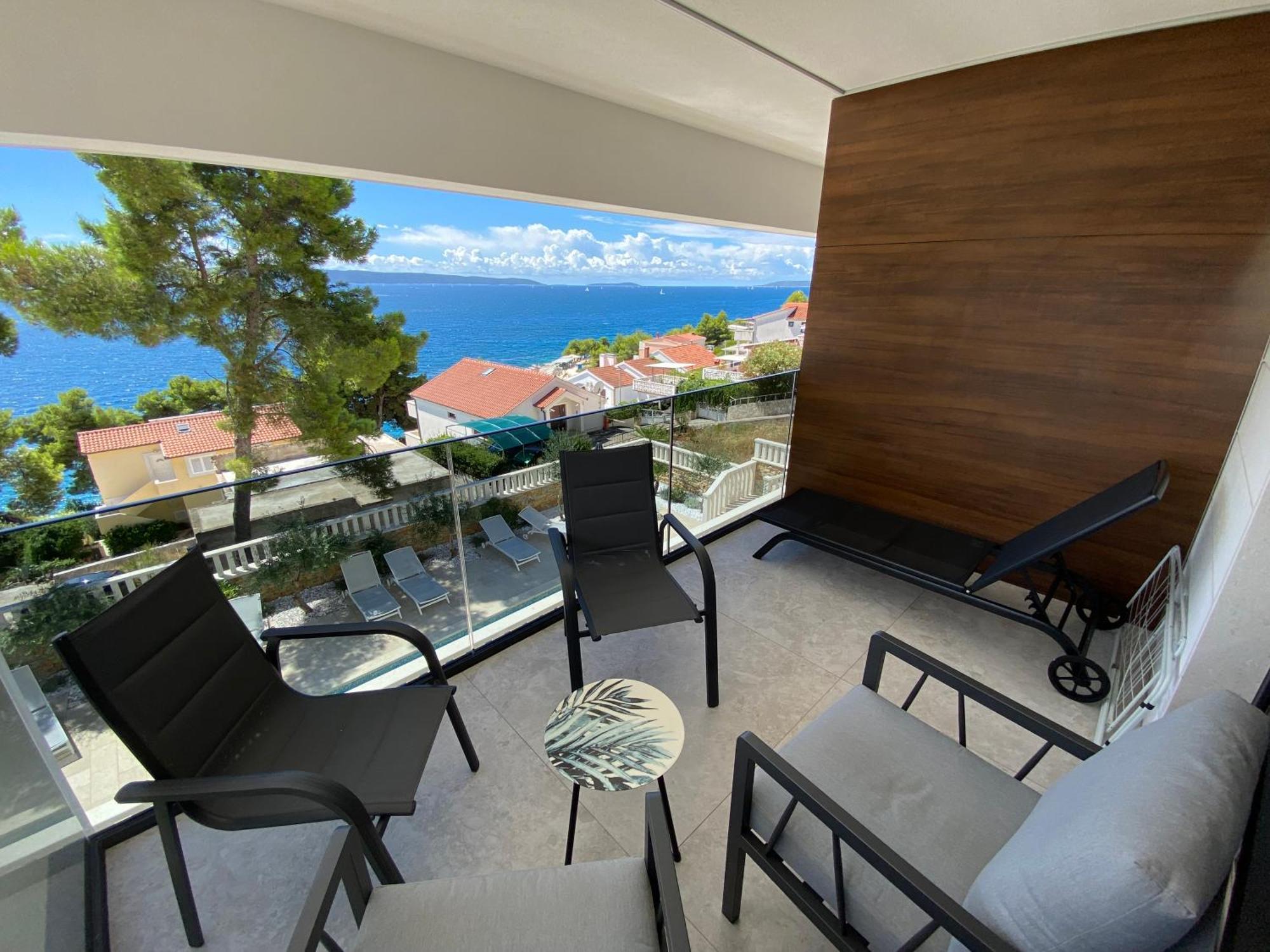 Luxury Beachfront Villa Carlisa Čiovo Buitenkant foto