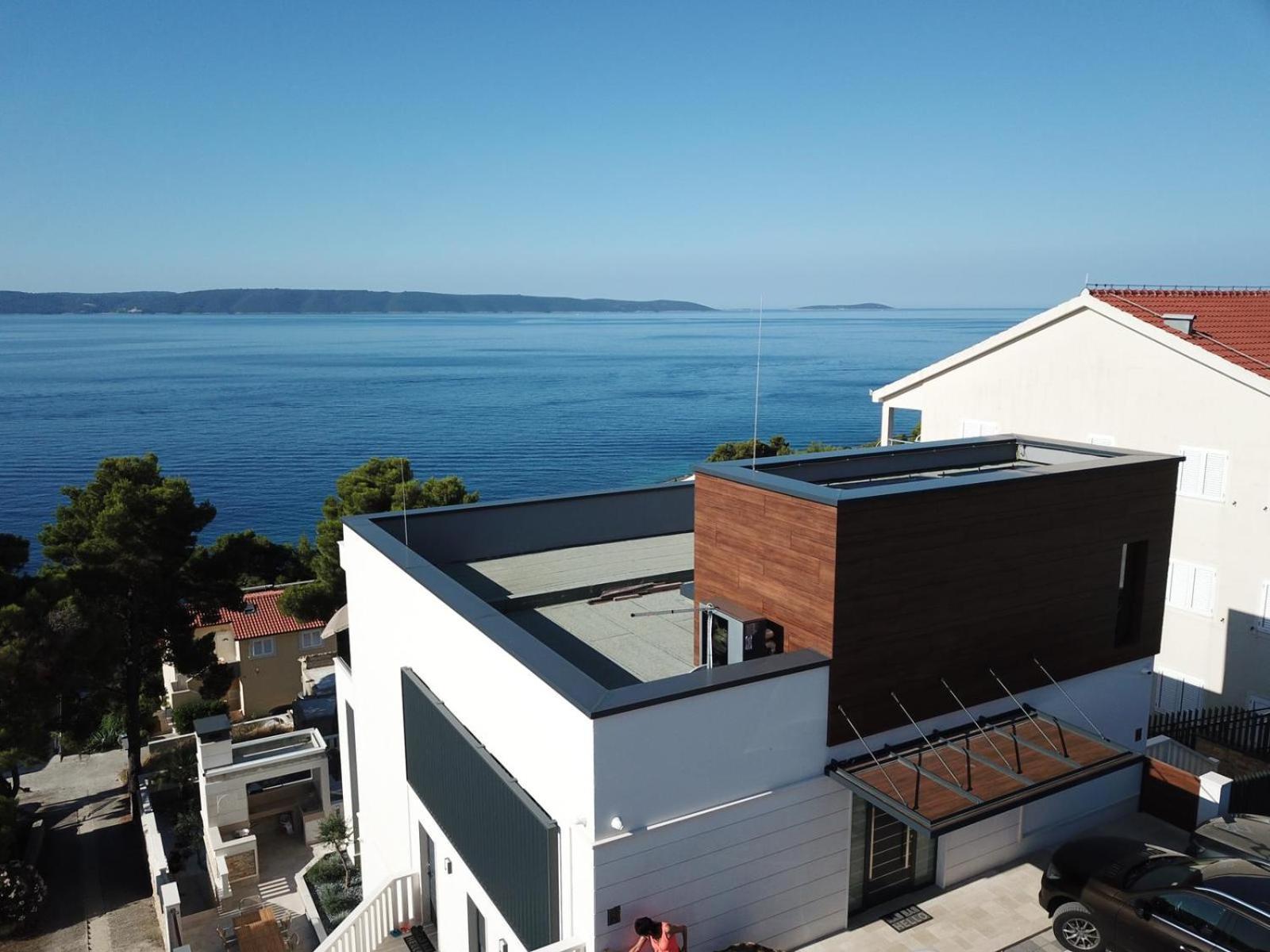 Luxury Beachfront Villa Carlisa Čiovo Buitenkant foto