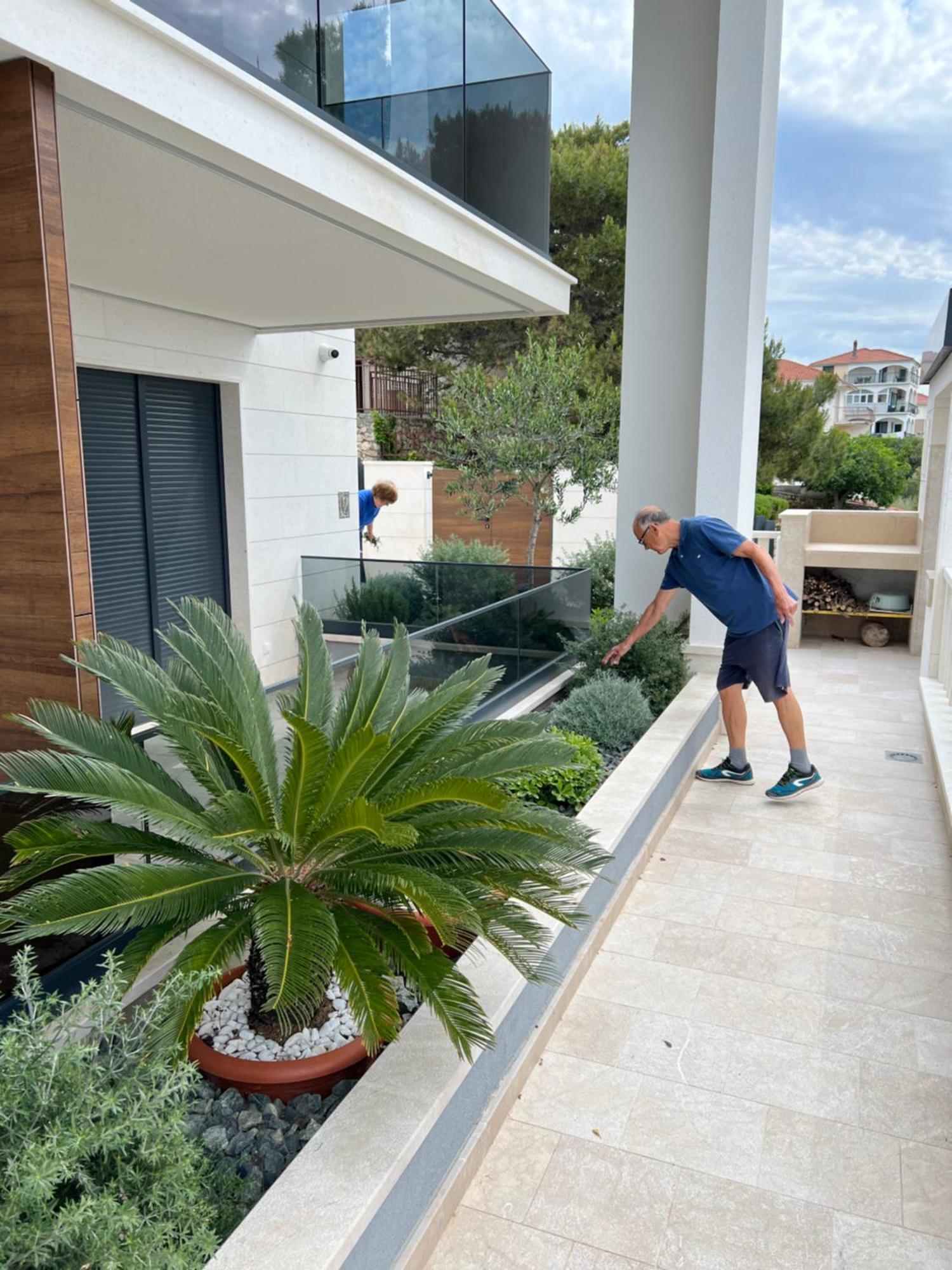 Luxury Beachfront Villa Carlisa Čiovo Buitenkant foto