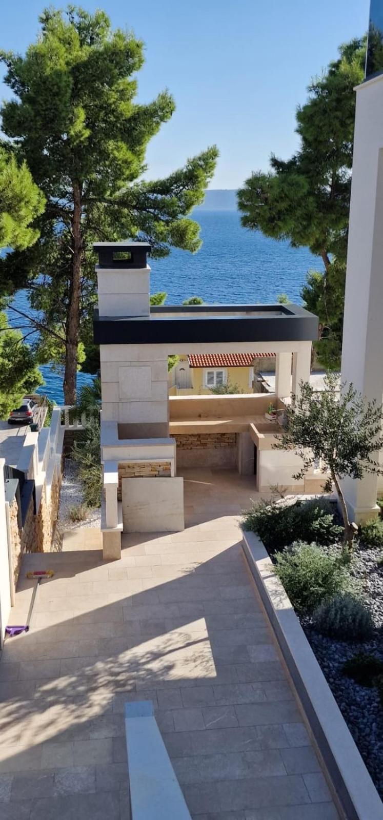 Luxury Beachfront Villa Carlisa Čiovo Buitenkant foto