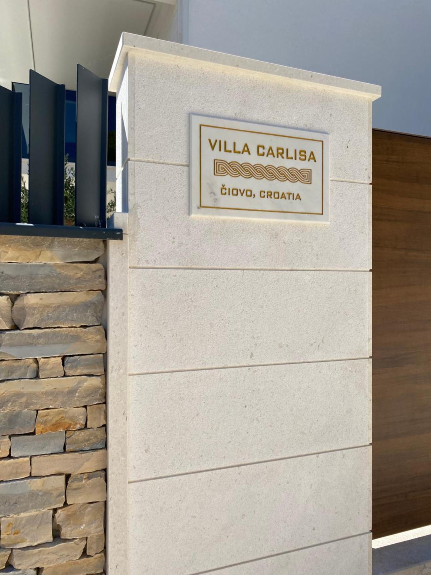 Luxury Beachfront Villa Carlisa Čiovo Buitenkant foto