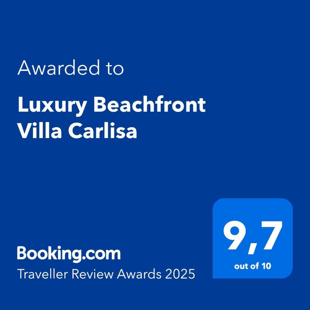Luxury Beachfront Villa Carlisa Čiovo Buitenkant foto
